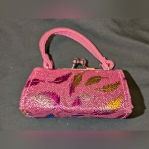 Tiktok Lipstick Case Pink With Feathers